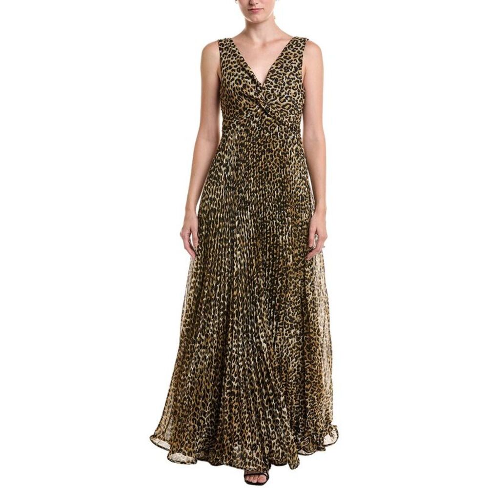 Maison Tara Womens  Maxi Dress, Brown